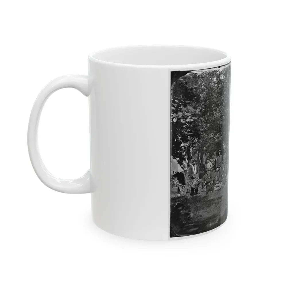 Bealeton, Virginia. Company B, 93d New York Infantry (U.S. Civil War) White Coffee Mug - Go Mug Yourself