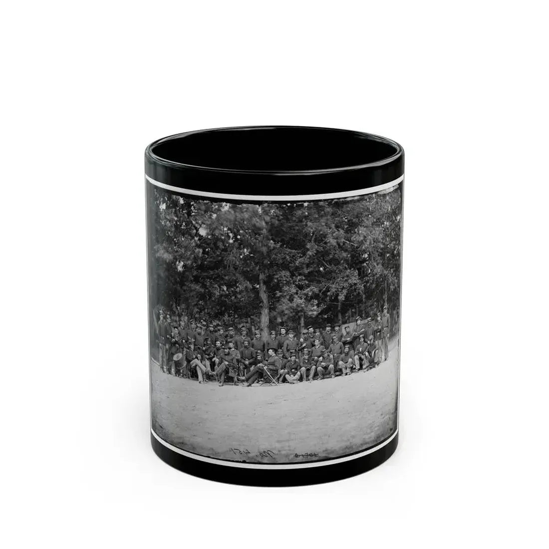 Bealeton, Virginia. Company C, 93d New York Infantry (U.S. Civil War) Black Coffee Mug 11oz - Go Mug Yourself