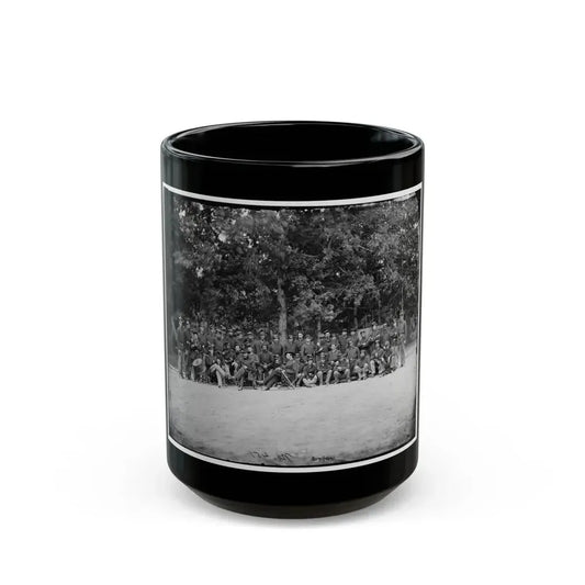 Bealeton, Virginia. Company C, 93d New York Infantry (U.S. Civil War) Black Coffee Mug 15oz - Go Mug Yourself