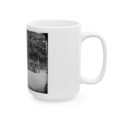 Bealeton, Virginia. Company C, 93d New York Infantry (U.S. Civil War) White Coffee Mug - Go Mug Yourself