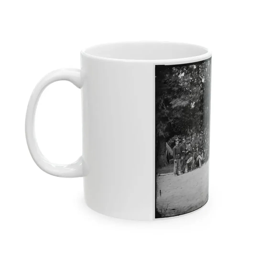 Bealeton, Virginia. Company C, 93d New York Infantry (U.S. Civil War) White Coffee Mug - Go Mug Yourself