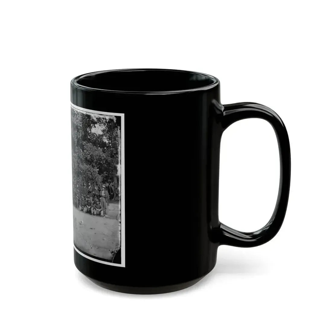 Bealeton, Virginia. Company D, 93d New York Infantry (U.S. Civil War) Black Coffee Mug - Go Mug Yourself