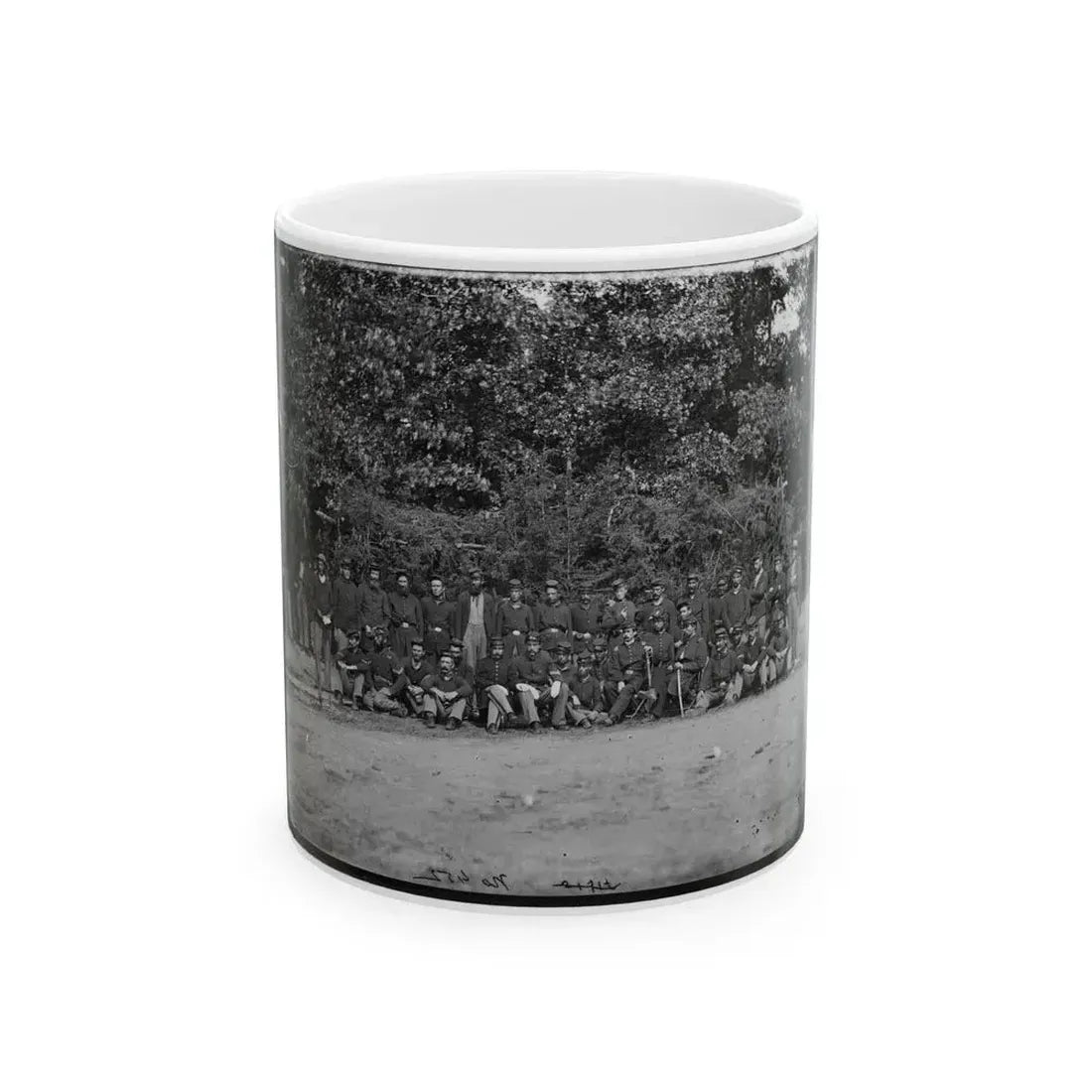 Bealeton, Virginia. Company D, 93d New York Infantry (U.S. Civil War) White Coffee Mug 11oz - Go Mug Yourself