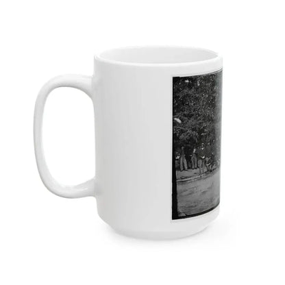 Bealeton, Virginia. Company D, 93d New York Infantry (U.S. Civil War) White Coffee Mug - Go Mug Yourself