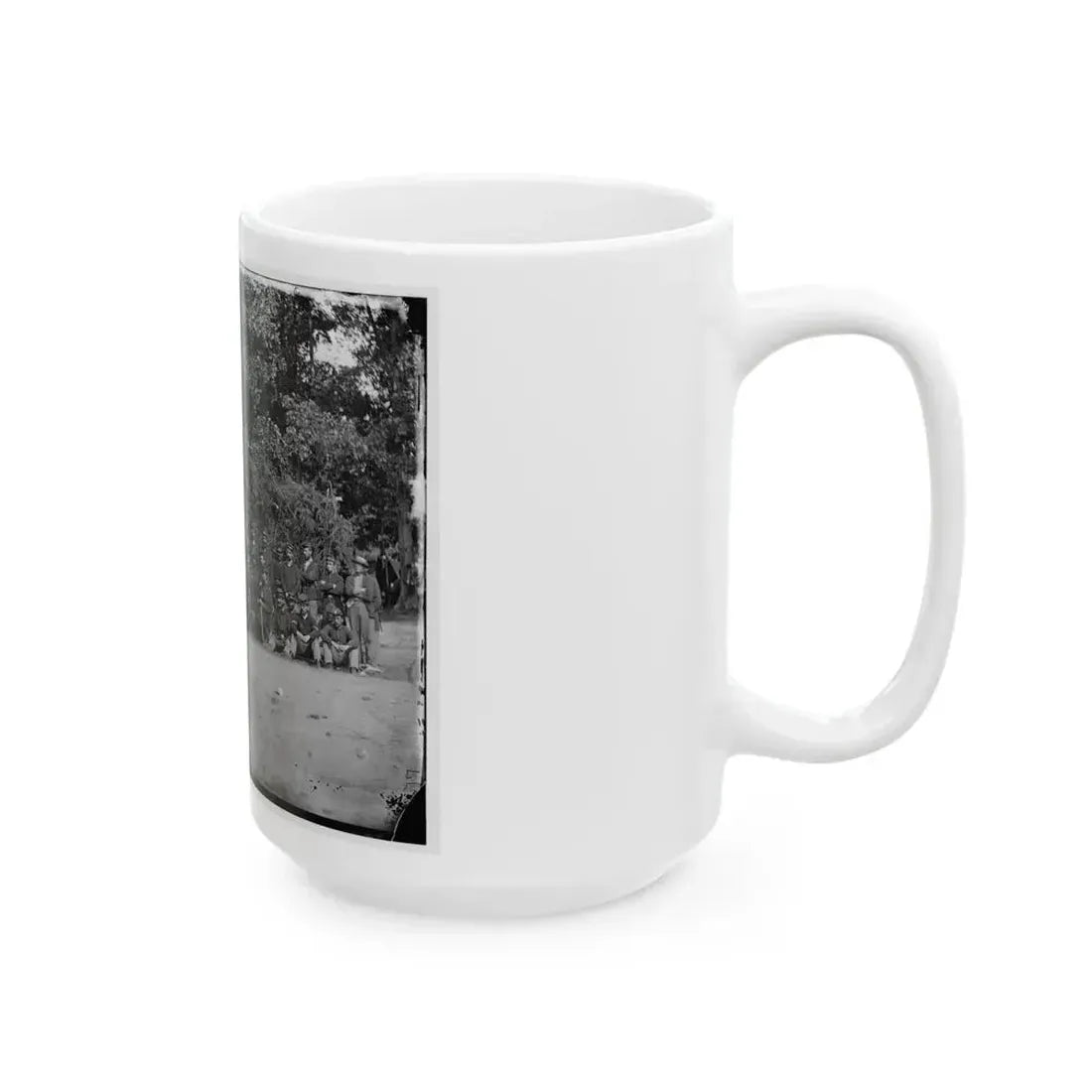 Bealeton, Virginia. Company D, 93d New York Infantry (U.S. Civil War) White Coffee Mug - Go Mug Yourself