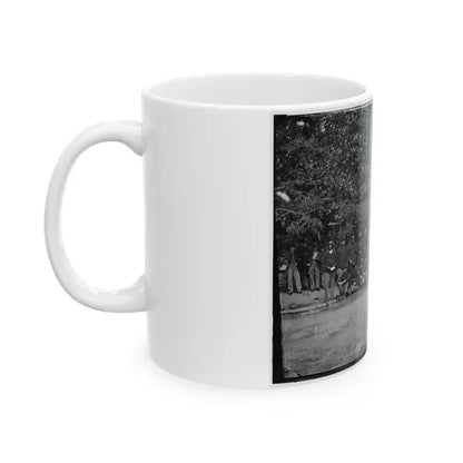 Bealeton, Virginia. Company D, 93d New York Infantry (U.S. Civil War) White Coffee Mug - Go Mug Yourself