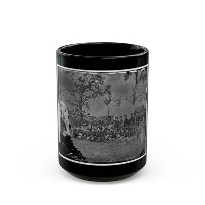 Bealeton, Virginia. Company E, 93d New York Infantry 001 (U.S. Civil War) Black Coffee Mug 15oz - Go Mug Yourself