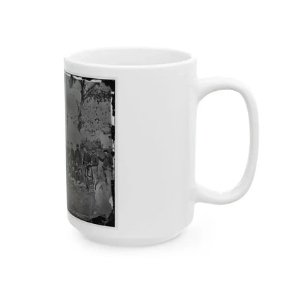 Bealeton, Virginia. Company E, 93d New York Infantry 001 (U.S. Civil War) White Coffee Mug - Go Mug Yourself