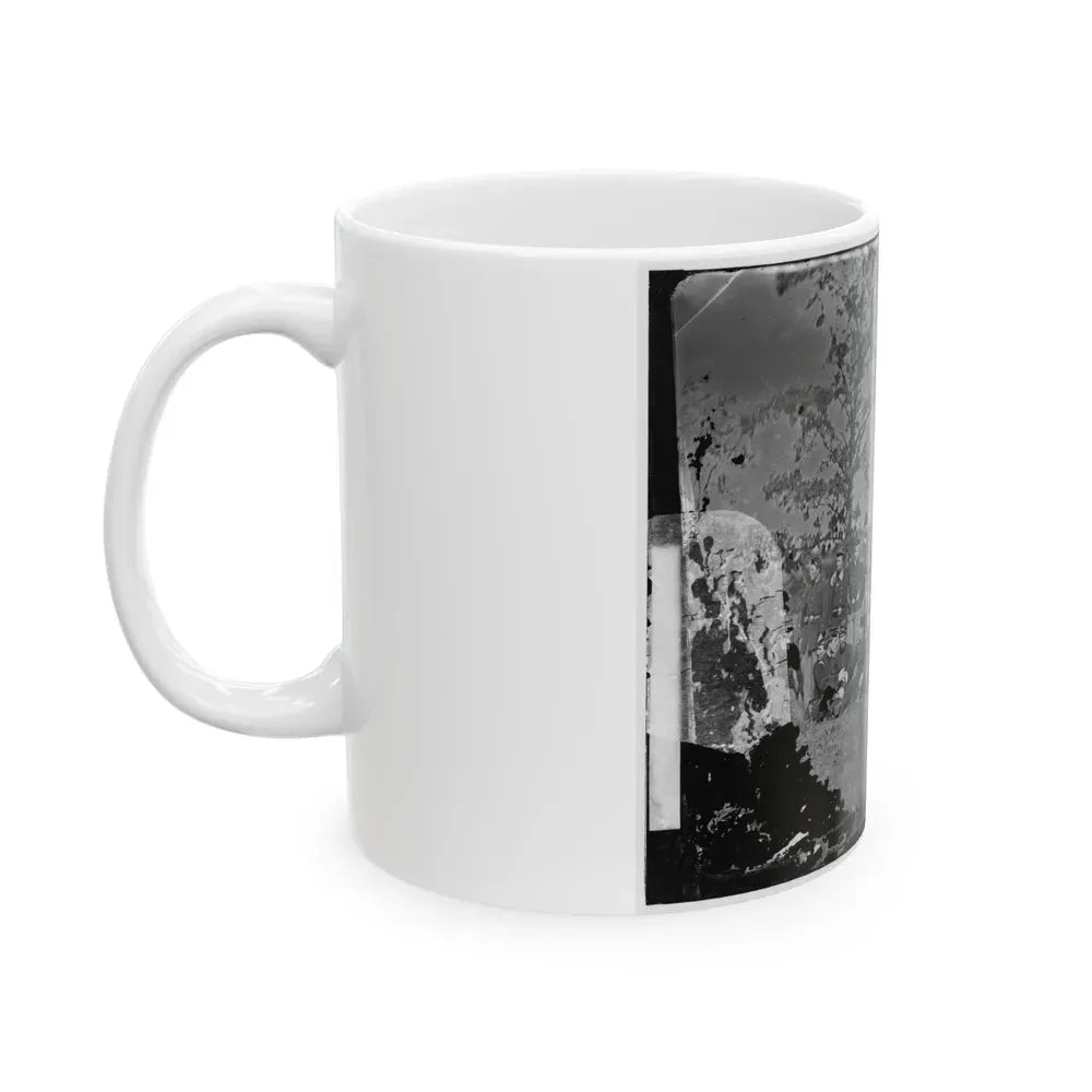 Bealeton, Virginia. Company E, 93d New York Infantry 001 (U.S. Civil War) White Coffee Mug - Go Mug Yourself
