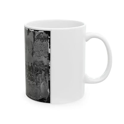 Bealeton, Virginia. Company E, 93d New York Infantry 001 (U.S. Civil War) White Coffee Mug - Go Mug Yourself