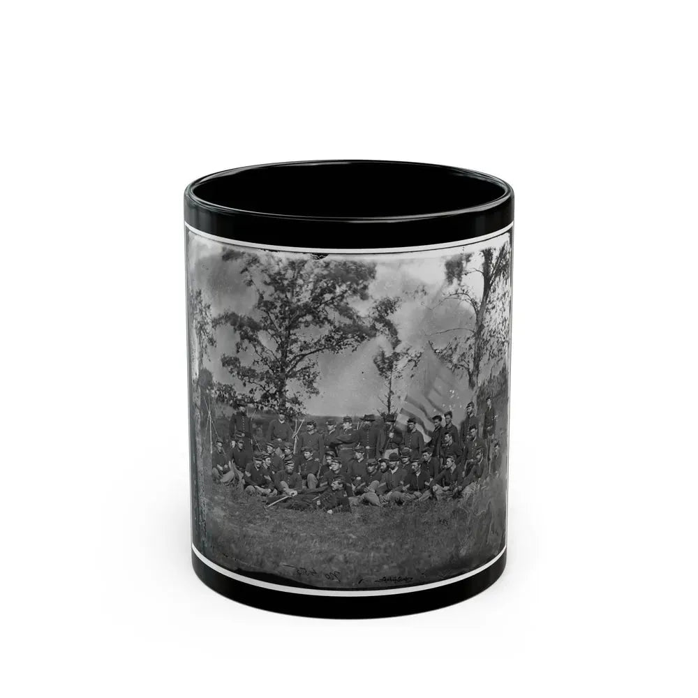 Bealeton, Virginia. Company E, 93d New York Infantry (U.S. Civil War) Black Coffee Mug 11oz - Go Mug Yourself