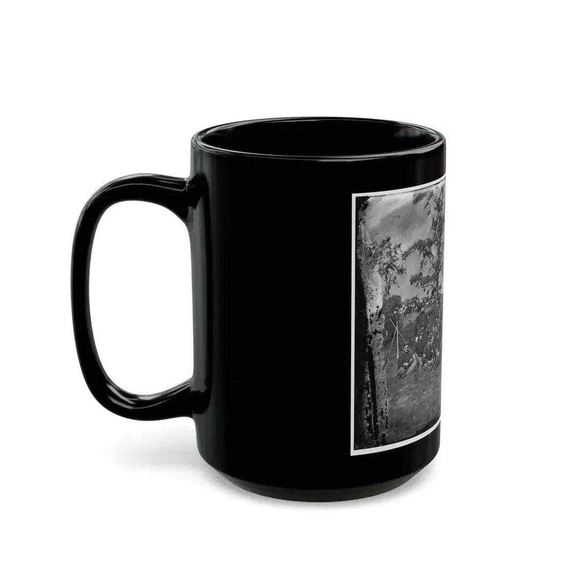 Bealeton, Virginia. Company E, 93d New York Infantry (U.S. Civil War) Black Coffee Mug - Go Mug Yourself