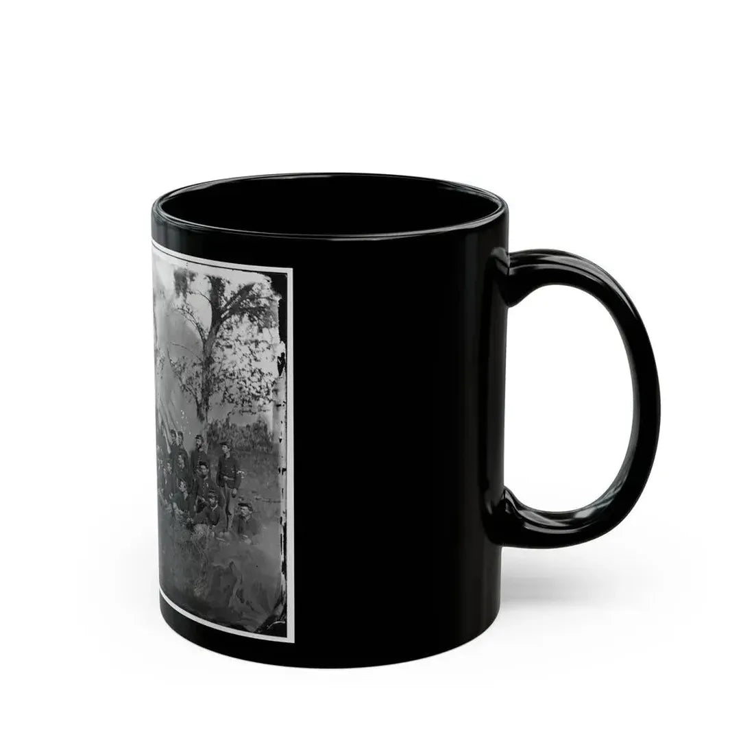 Bealeton, Virginia. Company E, 93d New York Infantry (U.S. Civil War) Black Coffee Mug - Go Mug Yourself