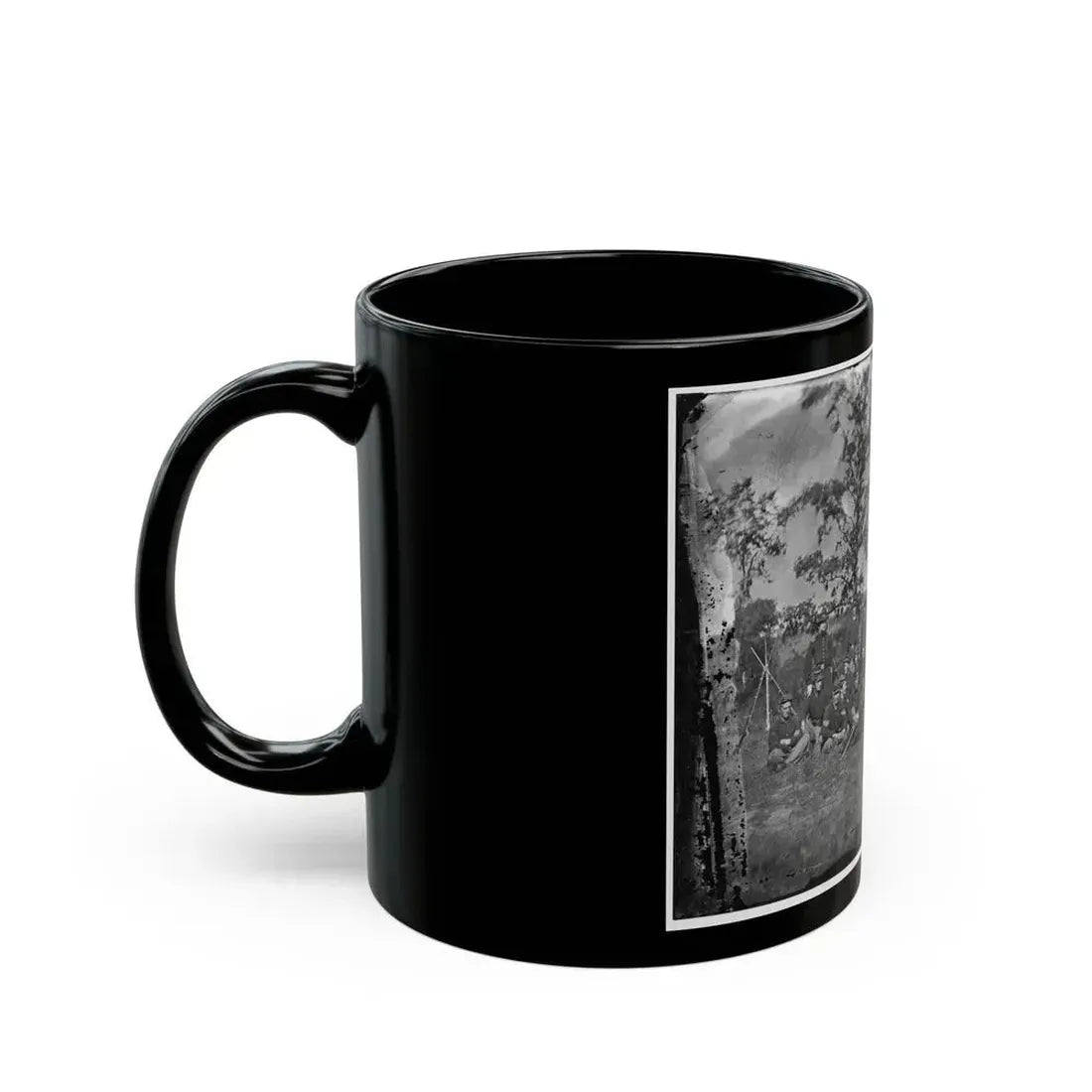 Bealeton, Virginia. Company E, 93d New York Infantry (U.S. Civil War) Black Coffee Mug - Go Mug Yourself