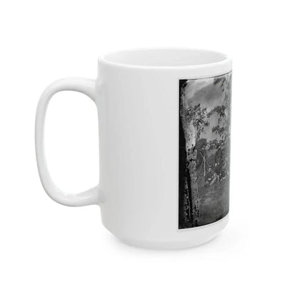 Bealeton, Virginia. Company E, 93d New York Infantry (U.S. Civil War) White Coffee Mug - Go Mug Yourself