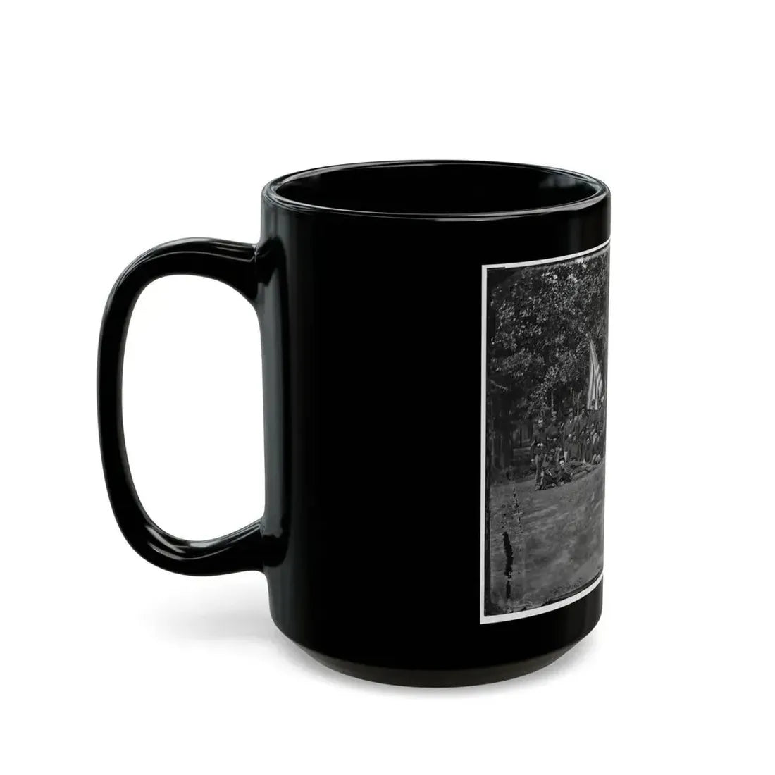 Bealeton, Virginia. Company F, 93d New York Infantry (U.S. Civil War) Black Coffee Mug - Go Mug Yourself