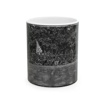 Bealeton, Virginia. Company F, 93d New York Infantry (U.S. Civil War) White Coffee Mug 11oz - Go Mug Yourself