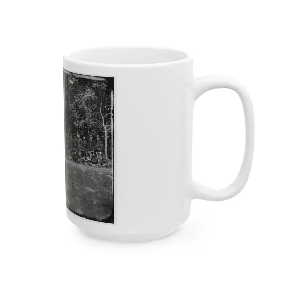 Bealeton, Virginia. Company F, 93d New York Infantry (U.S. Civil War) White Coffee Mug - Go Mug Yourself