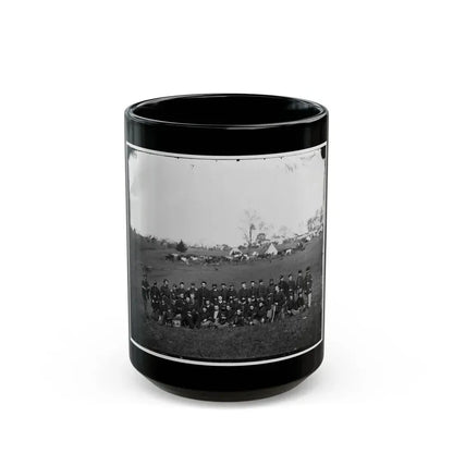 Bealeton, Virginia. Company G, 93d New York Infantry (U.S. Civil War) Black Coffee Mug 15oz - Go Mug Yourself
