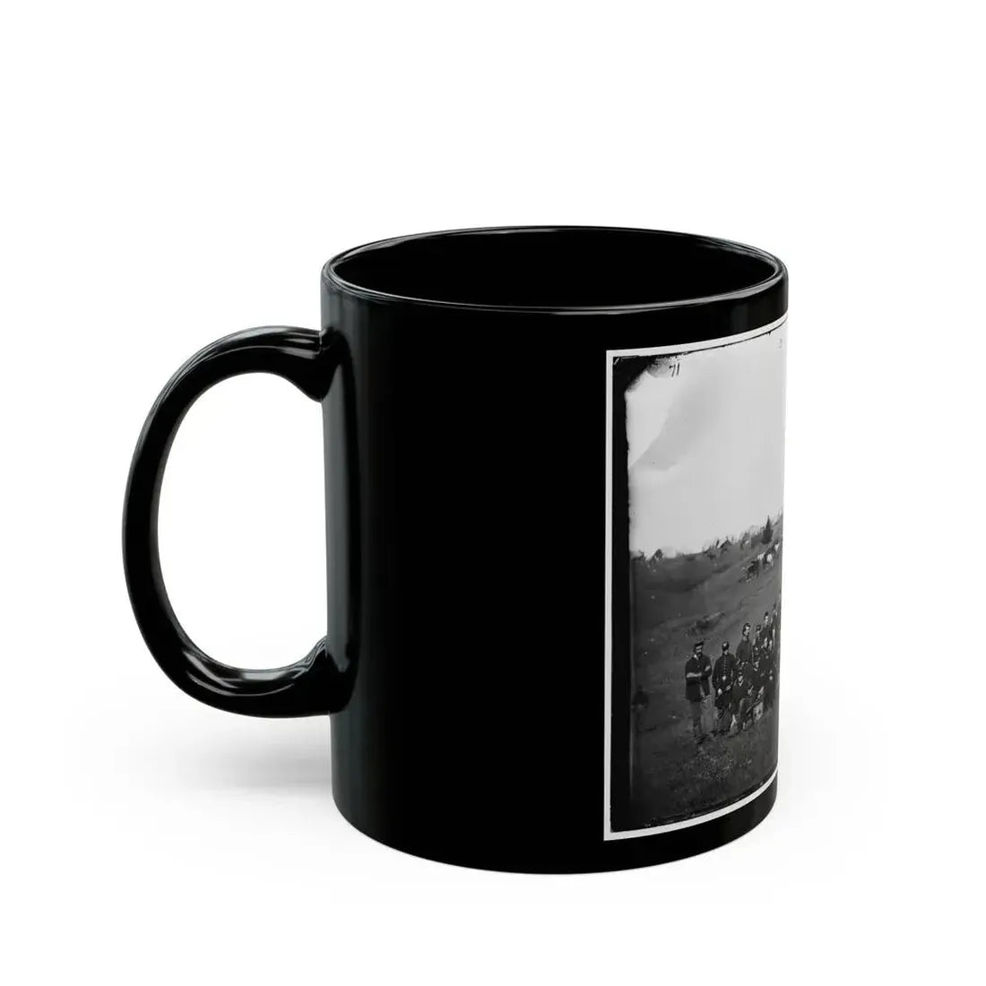 Bealeton, Virginia. Company G, 93d New York Infantry (U.S. Civil War) Black Coffee Mug - Go Mug Yourself