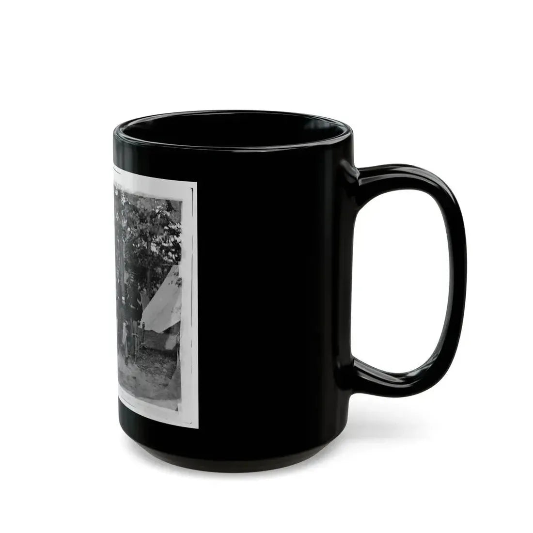 Bealeton, Virginia. Company I, 93d New York Infantry Officers And Non-Commissioned Officers (U.S. Civil War) Black Coffee Mug - Go Mug Yourself