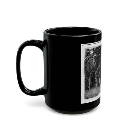 Bealeton, Virginia. Company I, 93d New York Infantry Officers And Non-Commissioned Officers (U.S. Civil War) Black Coffee Mug - Go Mug Yourself