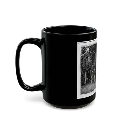 Bealeton, Virginia. Company I, 93d New York Infantry Officers And Non-Commissioned Officers (U.S. Civil War) Black Coffee Mug - Go Mug Yourself