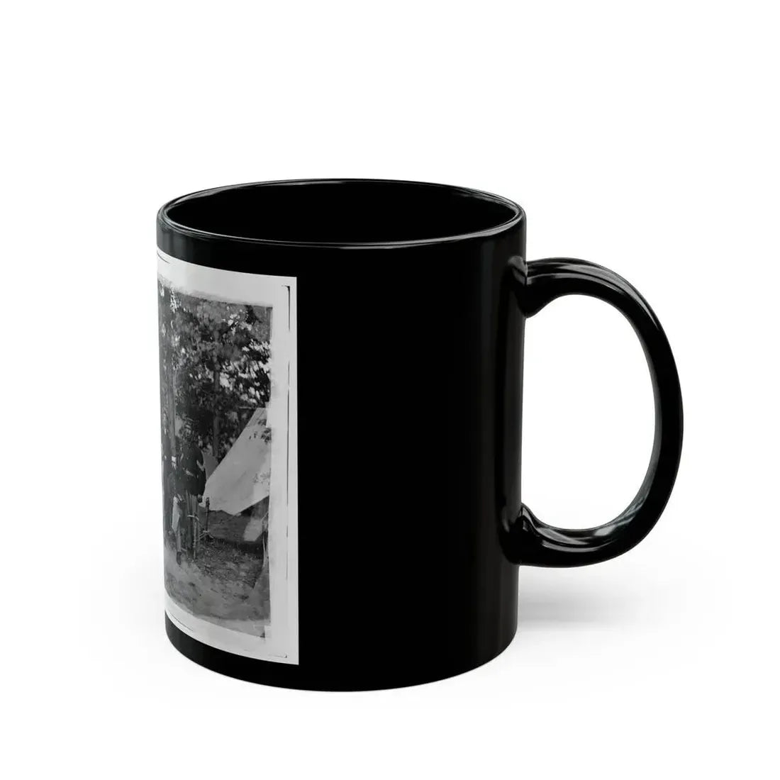 Bealeton, Virginia. Company I, 93d New York Infantry Officers And Non-Commissioned Officers (U.S. Civil War) Black Coffee Mug - Go Mug Yourself