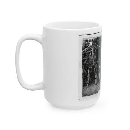 Bealeton, Virginia. Company I, 93d New York Infantry Officers And Non-Commissioned Officers (U.S. Civil War) White Coffee Mug - Go Mug Yourself