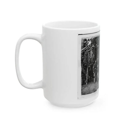 Bealeton, Virginia. Company I, 93d New York Infantry Officers And Non-Commissioned Officers (U.S. Civil War) White Coffee Mug - Go Mug Yourself