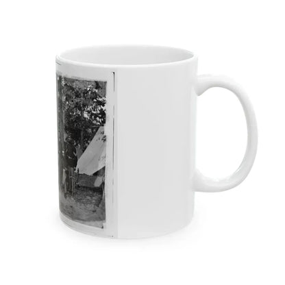 Bealeton, Virginia. Company I, 93d New York Infantry Officers And Non-Commissioned Officers (U.S. Civil War) White Coffee Mug - Go Mug Yourself
