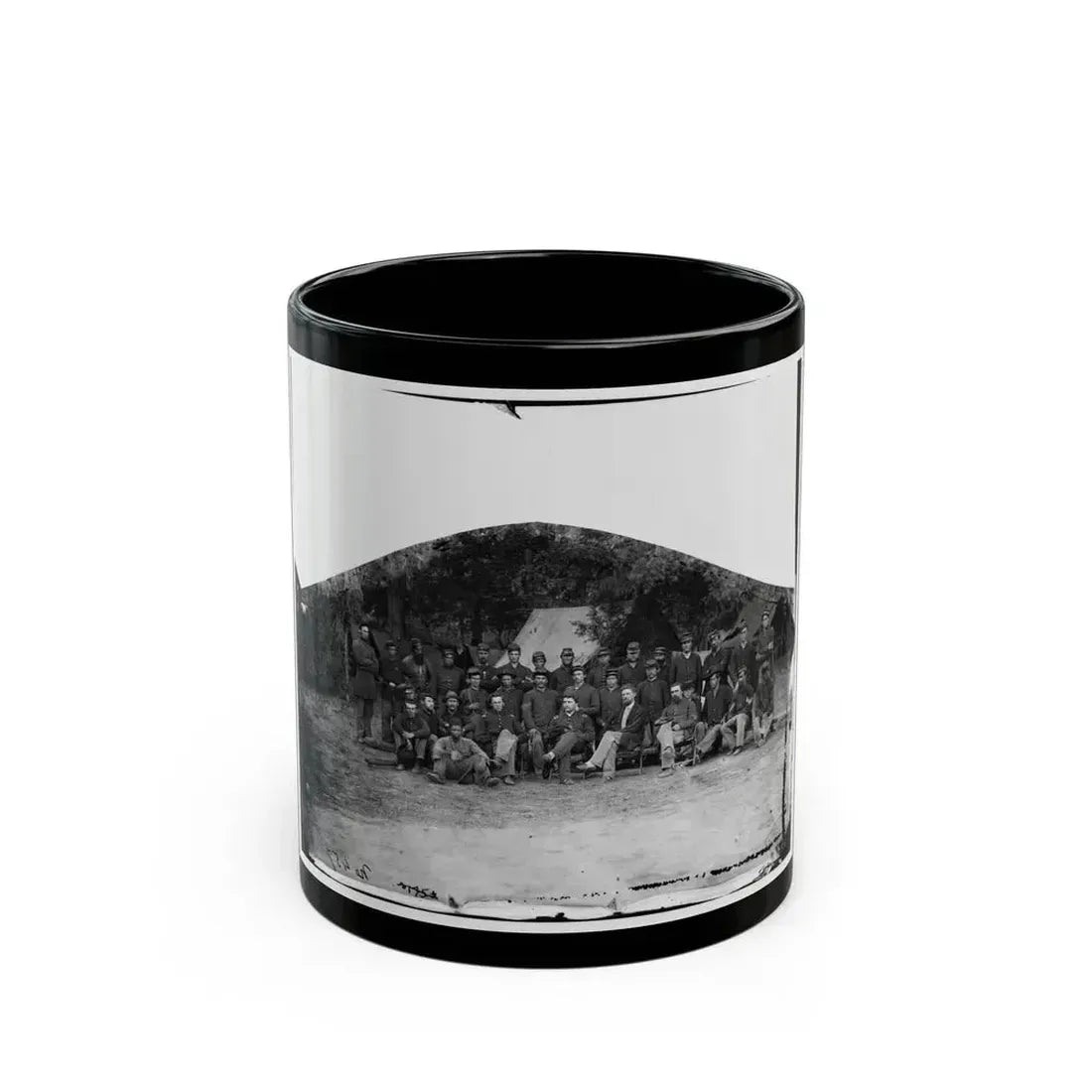 Bealeton, Virginia. Company I, 93d New York Infantry (U.S. Civil War) Black Coffee Mug 11oz - Go Mug Yourself