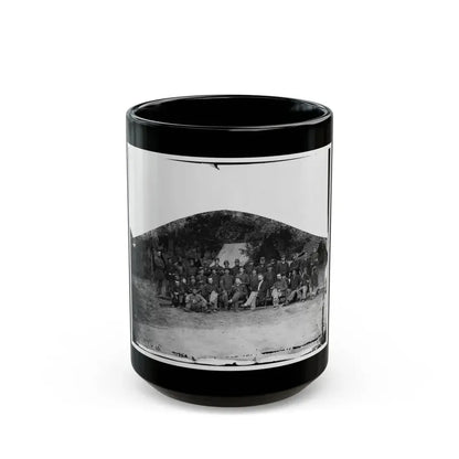 Bealeton, Virginia. Company I, 93d New York Infantry (U.S. Civil War) Black Coffee Mug 15oz - Go Mug Yourself