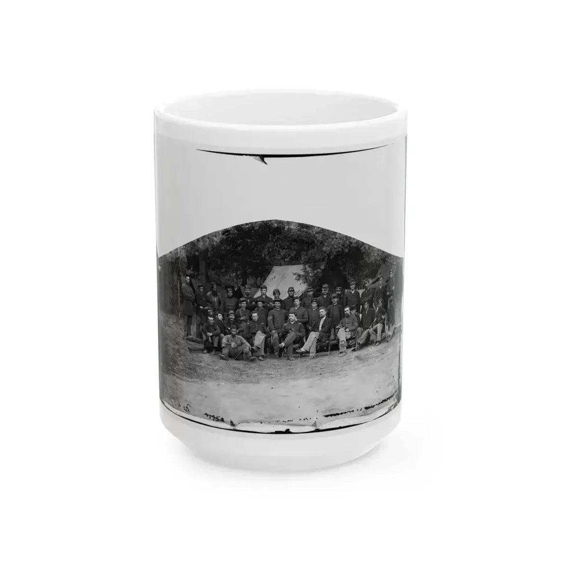 Bealeton, Virginia. Company I, 93d New York Infantry (U.S. Civil War) White Coffee Mug 15oz - Go Mug Yourself