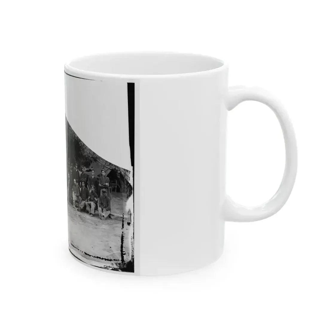 Bealeton, Virginia. Company I, 93d New York Infantry (U.S. Civil War) White Coffee Mug - Go Mug Yourself