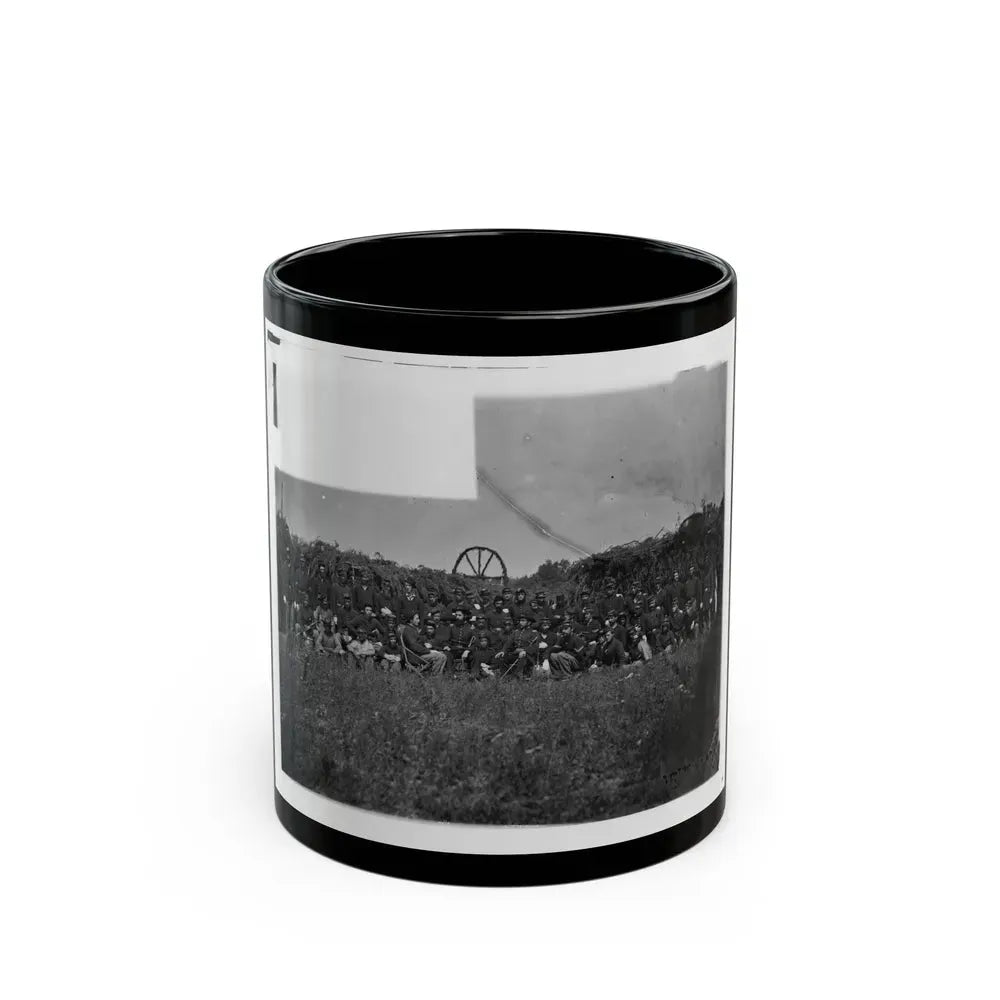 Bealeton, Virginia. Company K 93d New York Infantry Headquarters Guard. Army Of The Potomac (U.S. Civil War) Black Coffee Mug 11oz - Go Mug Yourself