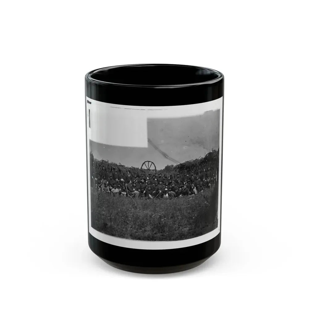 Bealeton, Virginia. Company K 93d New York Infantry Headquarters Guard. Army Of The Potomac (U.S. Civil War) Black Coffee Mug 15oz - Go Mug Yourself
