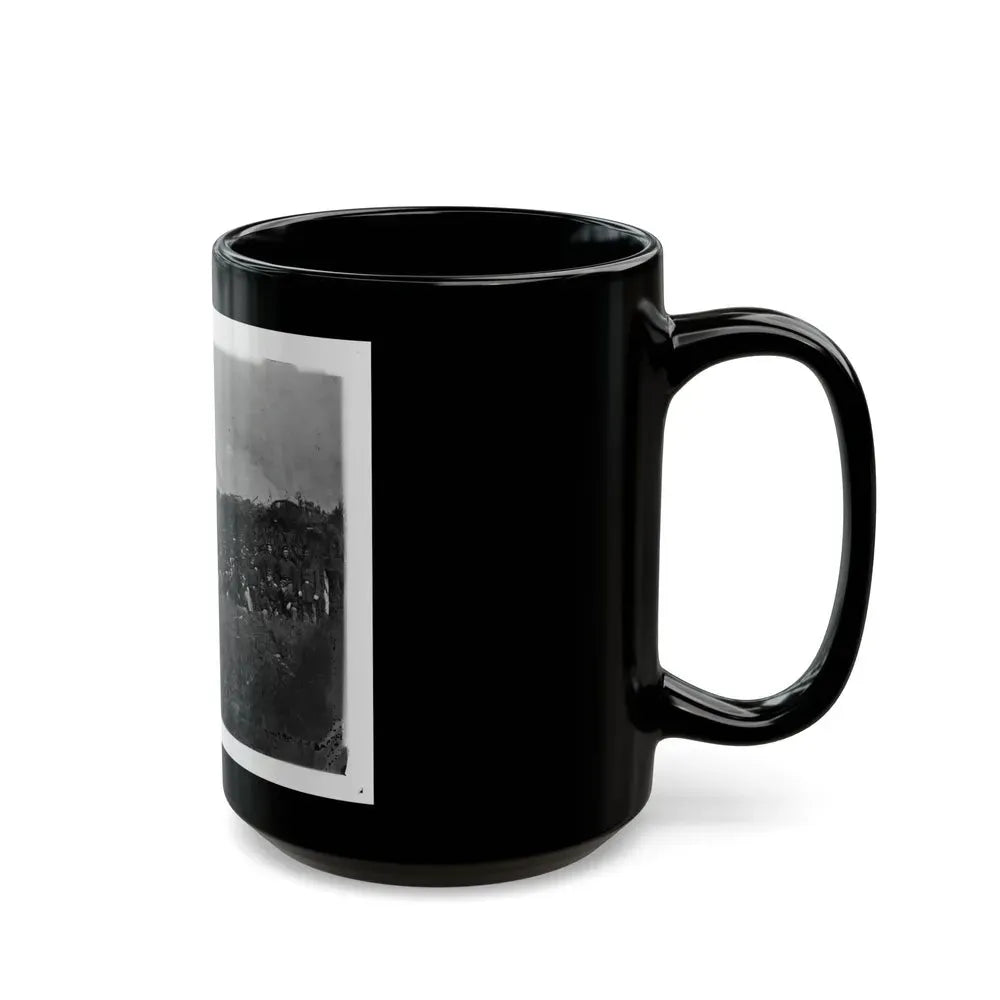 Bealeton, Virginia. Company K 93d New York Infantry Headquarters Guard. Army Of The Potomac (U.S. Civil War) Black Coffee Mug - Go Mug Yourself
