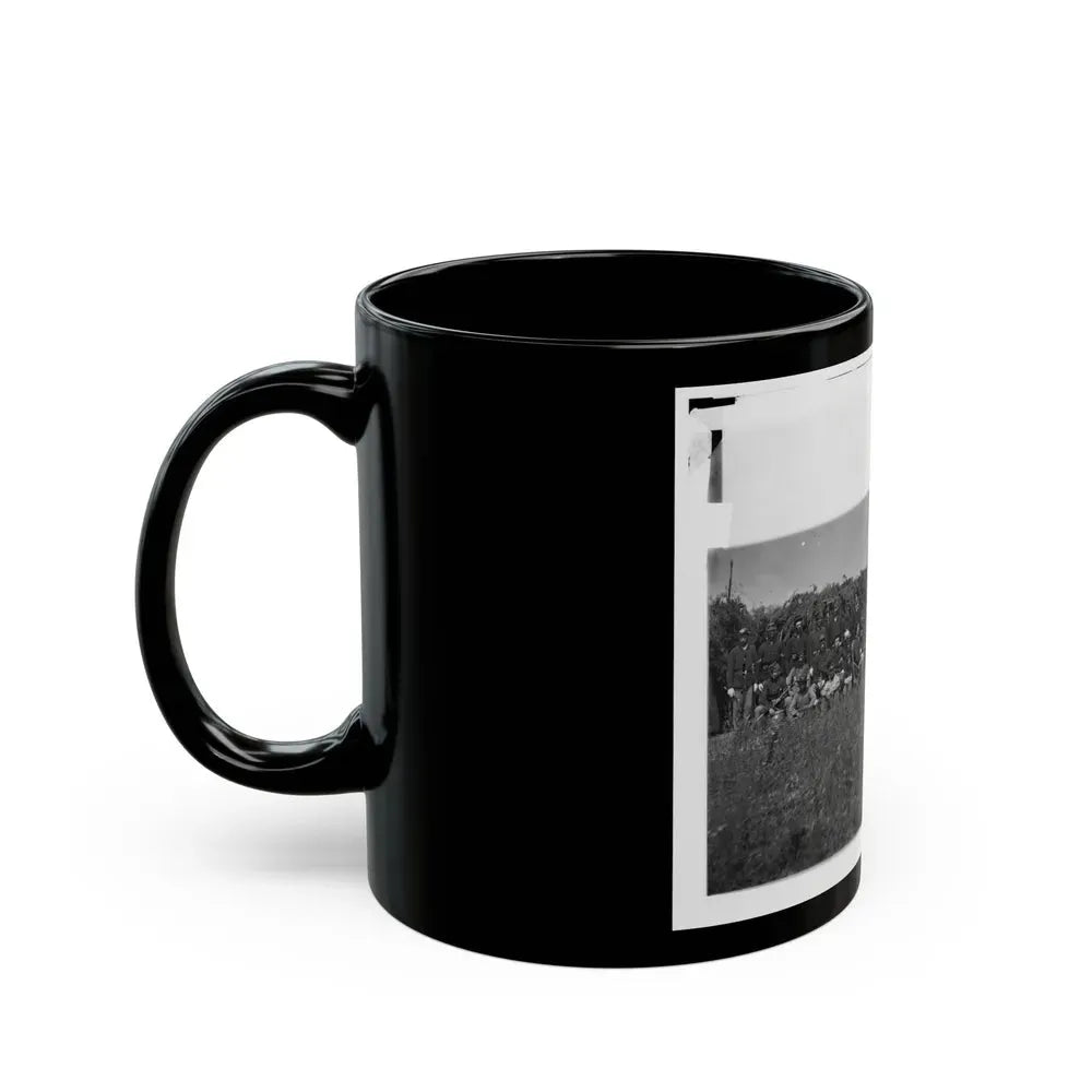 Bealeton, Virginia. Company K 93d New York Infantry Headquarters Guard. Army Of The Potomac (U.S. Civil War) Black Coffee Mug - Go Mug Yourself