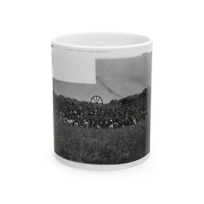 Bealeton, Virginia. Company K 93d New York Infantry Headquarters Guard. Army Of The Potomac (U.S. Civil War) White Coffee Mug 11oz - Go Mug Yourself