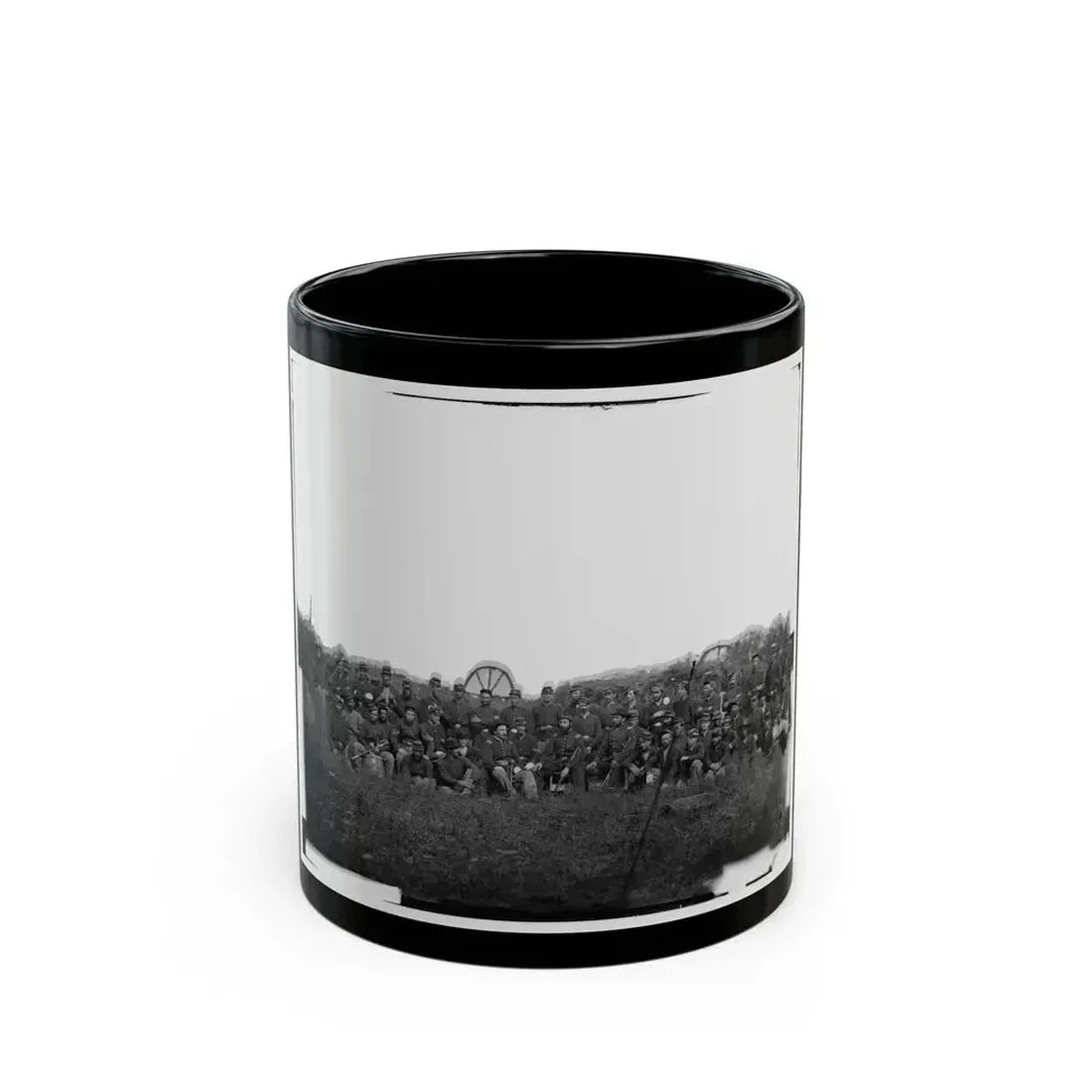 Bealeton, Virginia. Company K, 93d New York Infantry. (Morgan Rifles) (U.S. Civil War) Black Coffee Mug 11oz - Go Mug Yourself