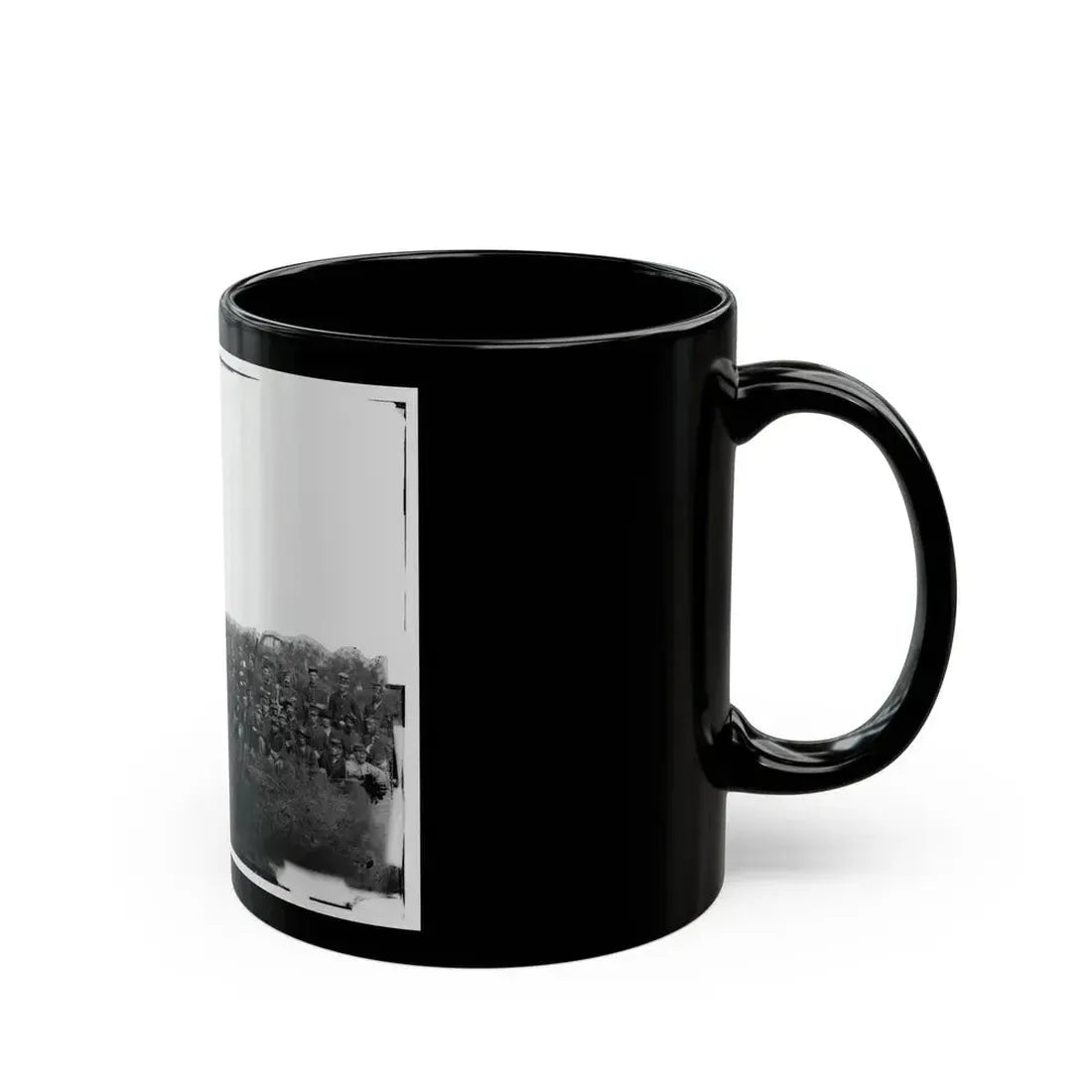 Bealeton, Virginia. Company K, 93d New York Infantry. (Morgan Rifles) (U.S. Civil War) Black Coffee Mug - Go Mug Yourself