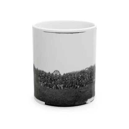 Bealeton, Virginia. Company K, 93d New York Infantry. (Morgan Rifles) (U.S. Civil War) White Coffee Mug 11oz - Go Mug Yourself