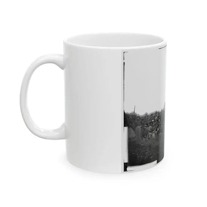 Bealeton, Virginia. Company K, 93d New York Infantry. (Morgan Rifles) (U.S. Civil War) White Coffee Mug - Go Mug Yourself