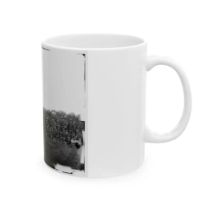 Bealeton, Virginia. Company K, 93d New York Infantry. (Morgan Rifles) (U.S. Civil War) White Coffee Mug - Go Mug Yourself