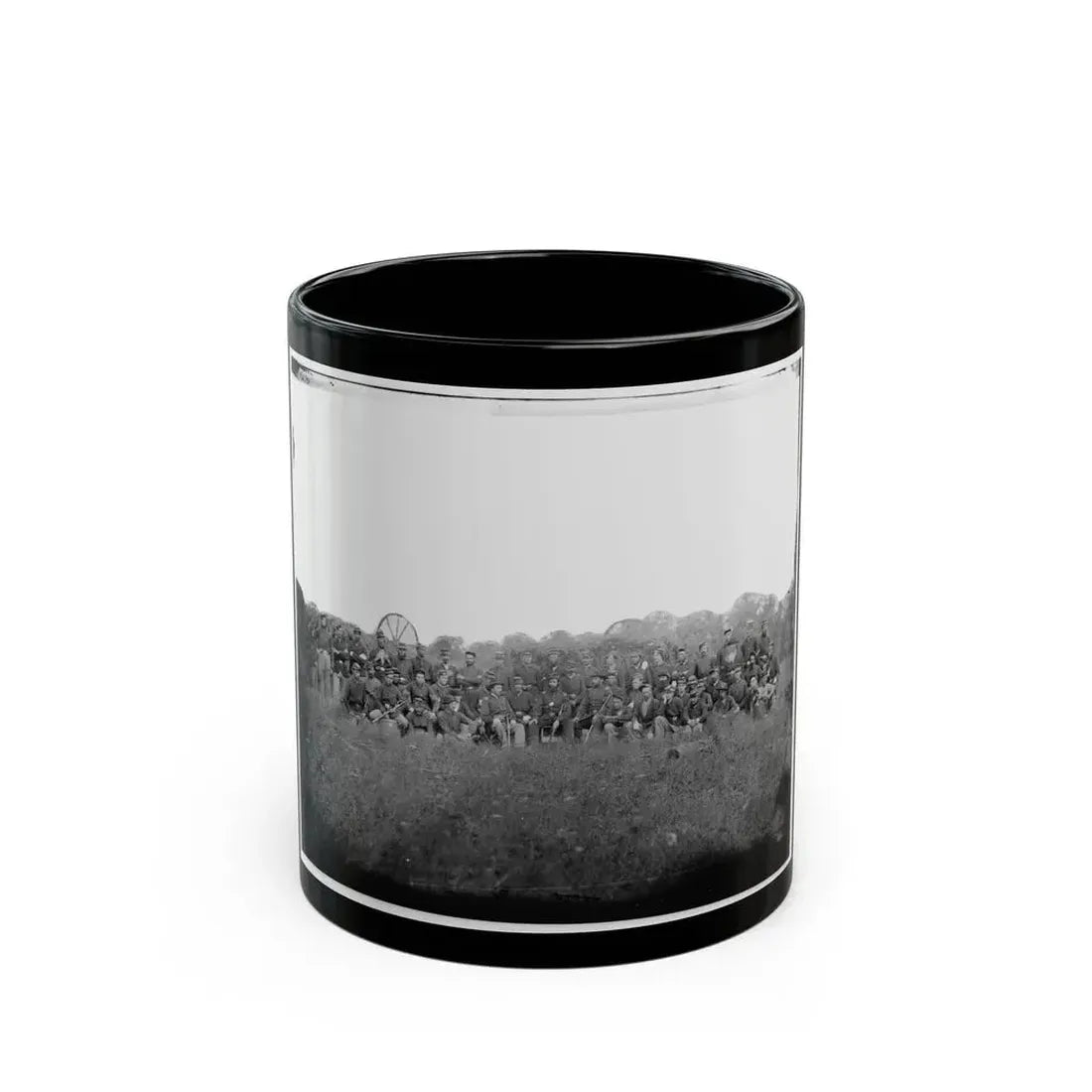 Bealeton, Virginia. Company K, 93rd New York Infantry (U.S. Civil War) Black Coffee Mug 11oz - Go Mug Yourself