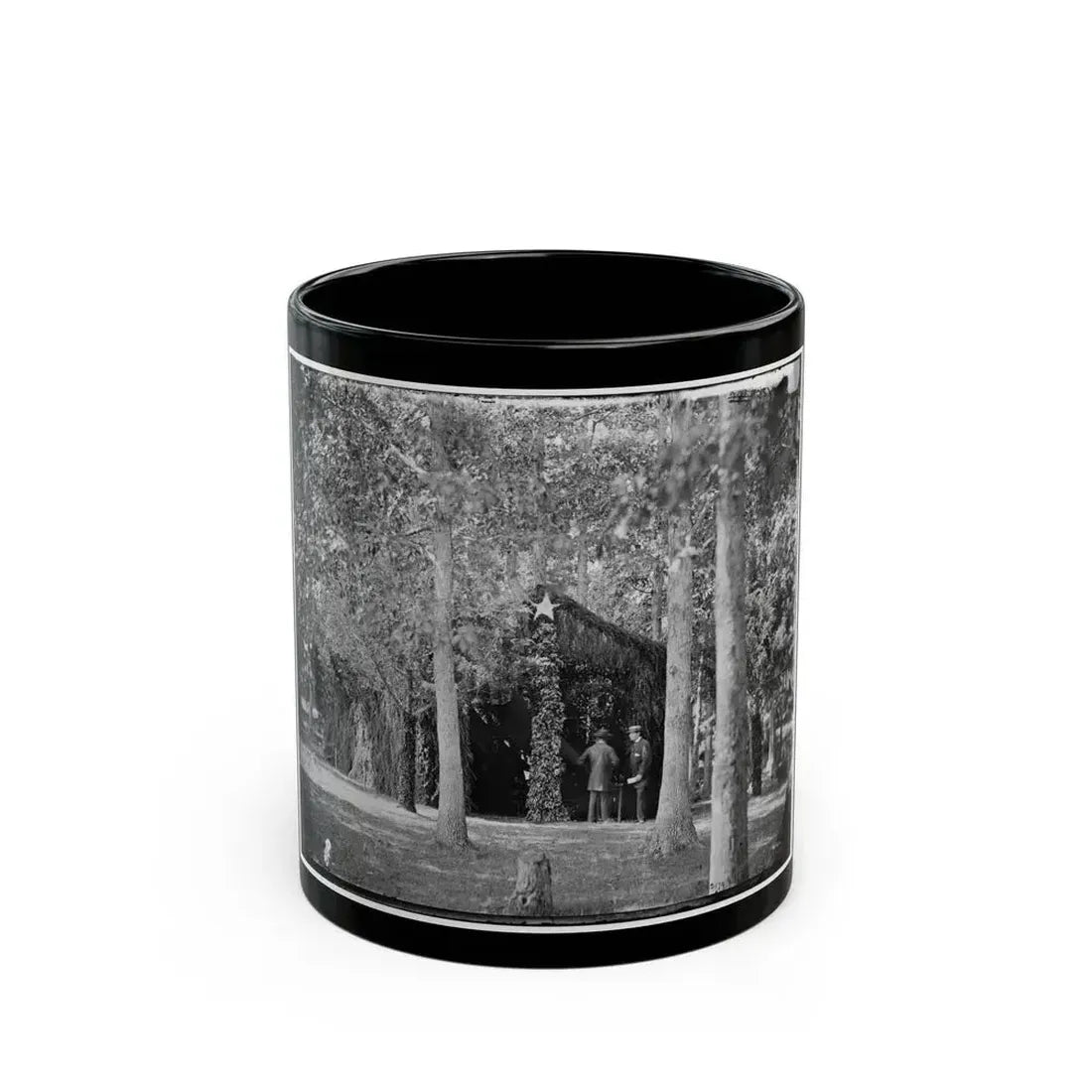 Bealeton, Virginia. Gen. Marsena R. Patrick's Headquarters (U.S. Civil War) Black Coffee Mug 11oz - Go Mug Yourself