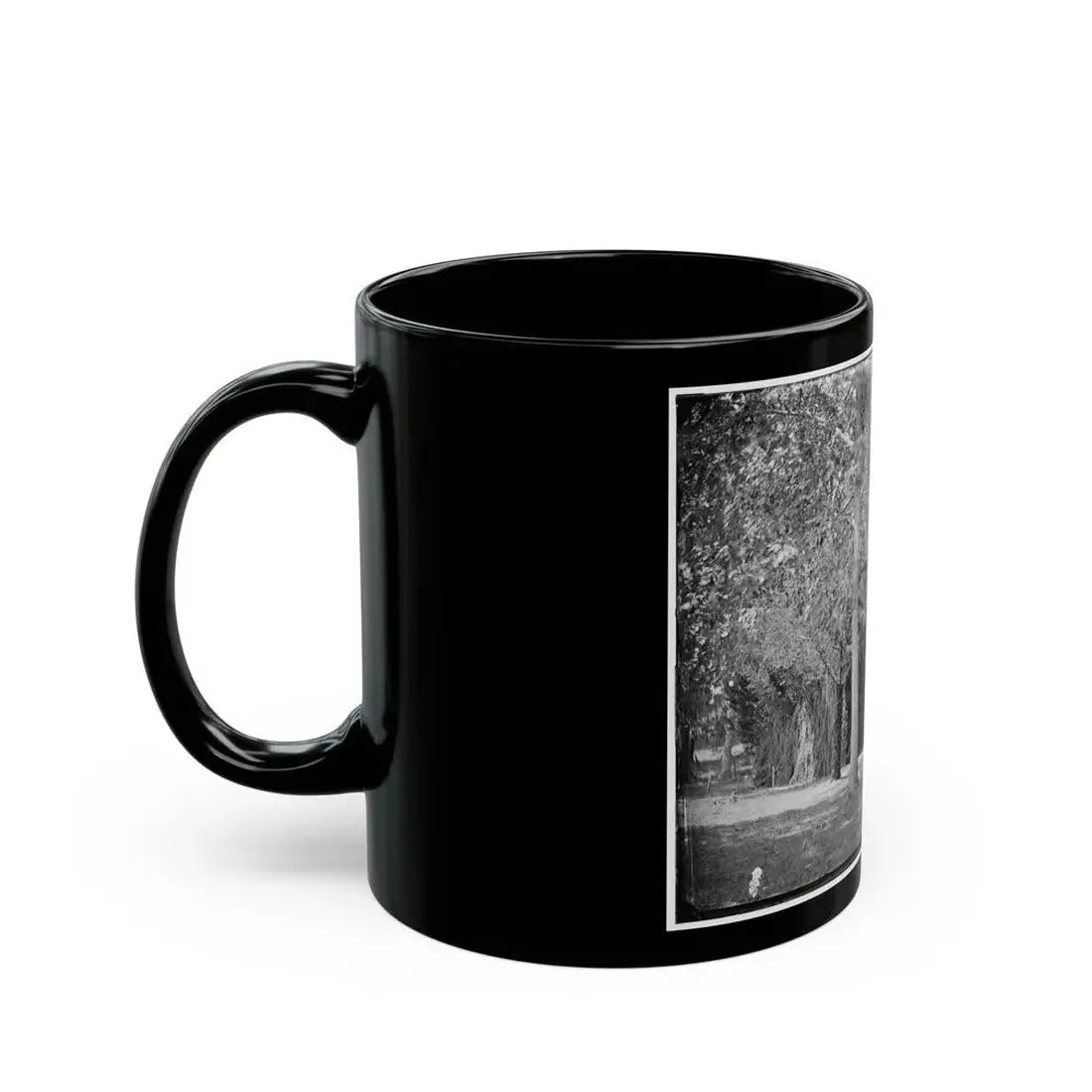 Bealeton, Virginia. Gen. Marsena R. Patrick's Headquarters (U.S. Civil War) Black Coffee Mug - Go Mug Yourself