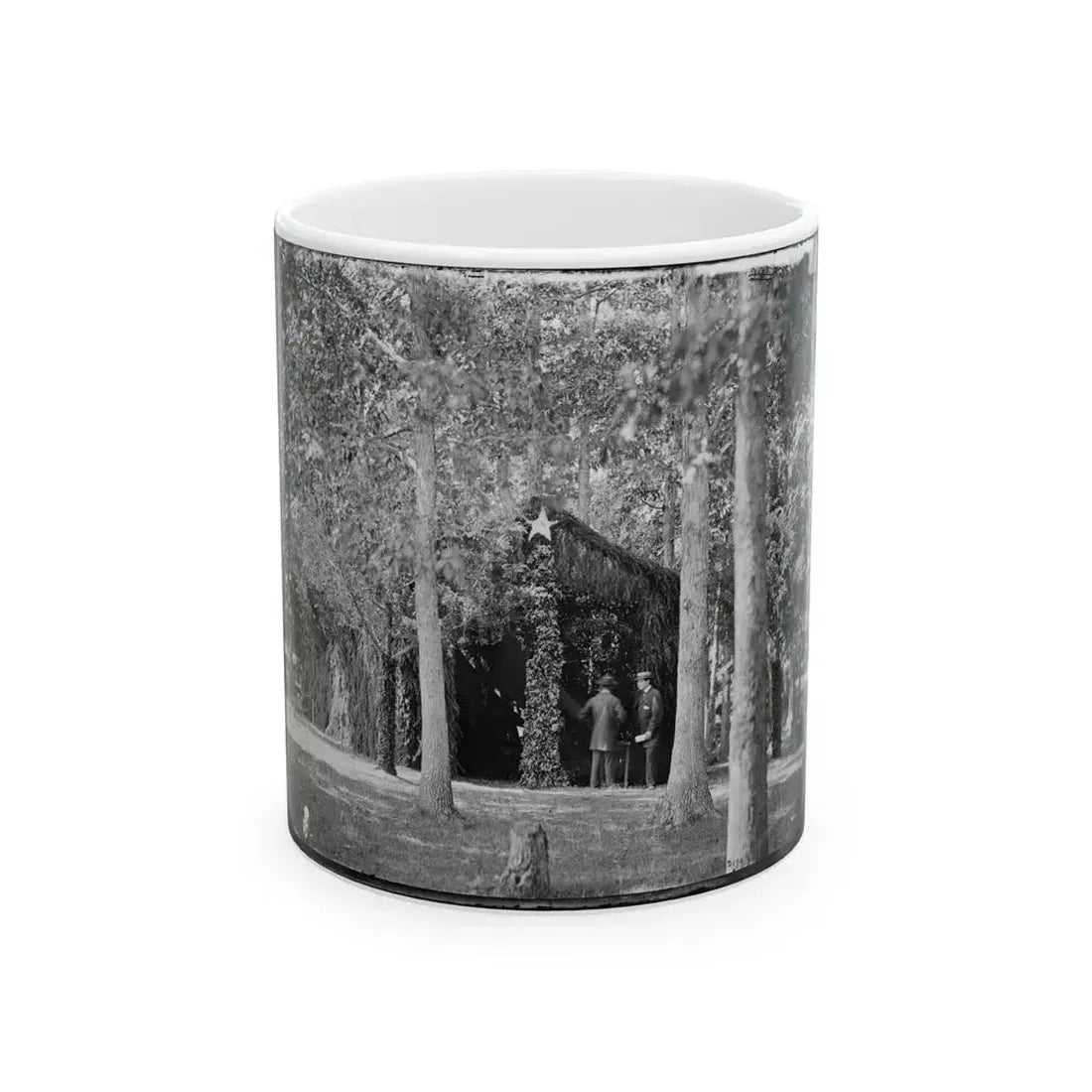 Bealeton, Virginia. Gen. Marsena R. Patrick's Headquarters (U.S. Civil War) White Coffee Mug 11oz - Go Mug Yourself