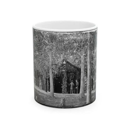 Bealeton, Virginia. Gen. Marsena R. Patrick's Headquarters (U.S. Civil War) White Coffee Mug 11oz - Go Mug Yourself